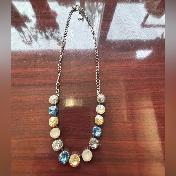 Jewelry - Elegant Multi-Color Crystal Necklace